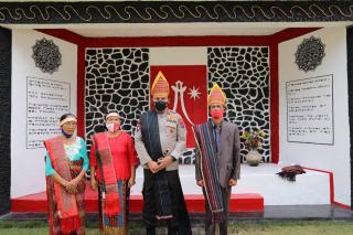 Kapoldasu Kunjungi Istana Raja Sisingamangaraja Bentuk Kepedulian Terhadap Leluhur