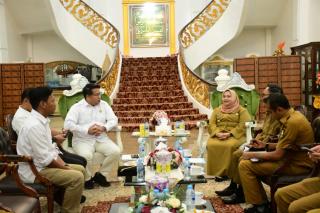 Bupati Kasmarni Dukung Pendirian Pos BP3MI di Bengkalis. PMI Bengkalis di Luar Negeri Harus Terlindungi